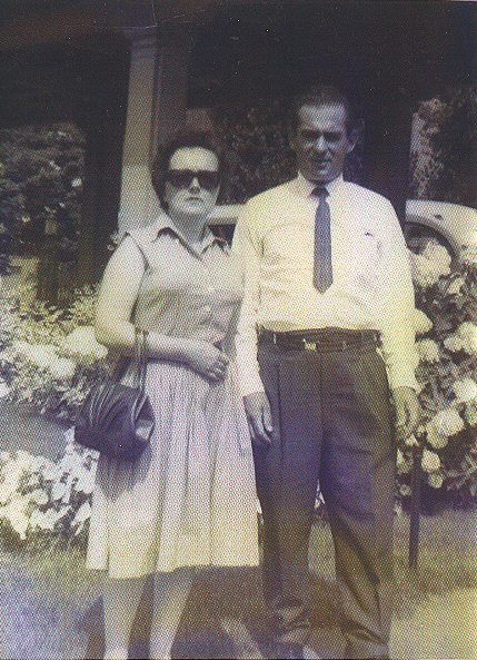 Avec son époux Armand Ringuette